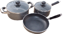 Aluminum alloy non-stick 5Pcs c