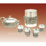 供应锡器锡工艺品锡制品纪念品礼品-茶具锡罐茶筒(图)