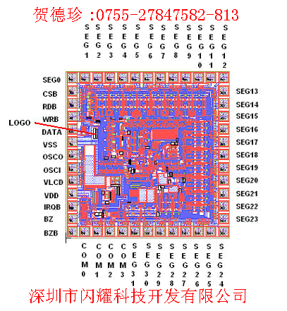 供应HT1621替代品FL602(图)