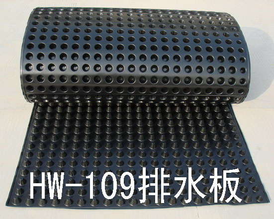 供应沪望HW-109地下室防渗漏排水板，塑料夹层板(图)