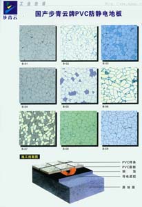 供应PVC防静电地板(图)
