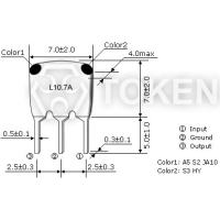 调频用贴片陶瓷滤波器 - LT10.7 系列