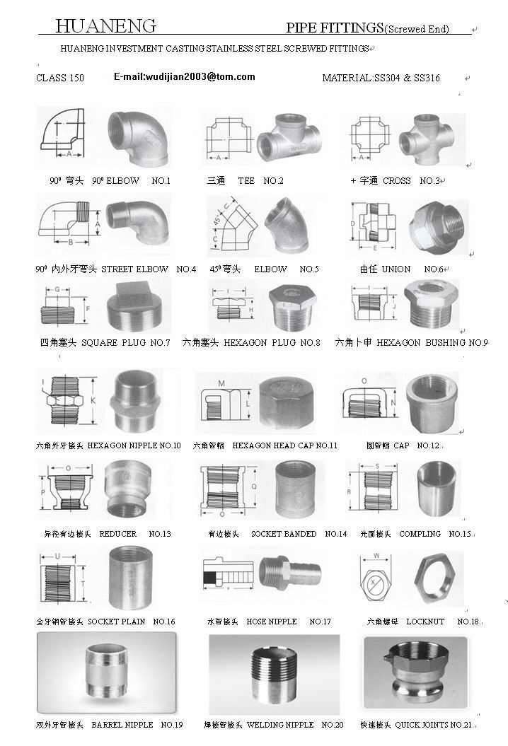 供应不锈钢管件，管配件，球阀，铸件(图)