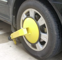 汽车防盗车轮锁 锁车器 车胎锁 锁胎器(图)