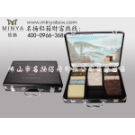 供应铝箱铝合金箱铝合金包装箱石英石样品盒SYS024(图)