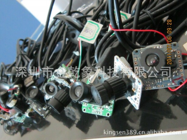 尺寸为38MM*38MM黑白摄像头，工业黑白摄像头(图)