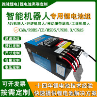 AGV搬运小车锂电池48V40Ah磷酸铁锂履带底盘电池带通讯